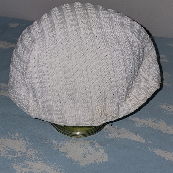 Jordan White Knit Cap - Picture 2 of 5